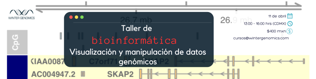 taller de visualización genomico winter genomics